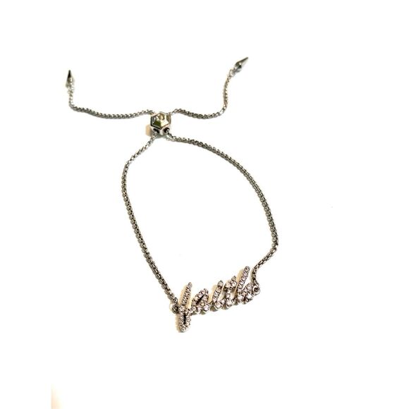 Faith Crystals Lariat Bracelet #spiritual #faith - Picture 3 of 5